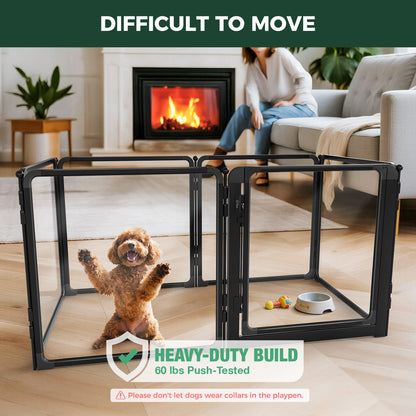 FXW AuraSpace Pro Acrylic Indoor Dog Playpen