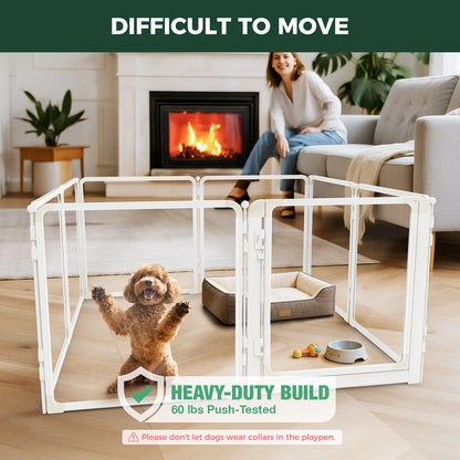 FXW AuraSpace Pro Acrylic Indoor Dog Playpen