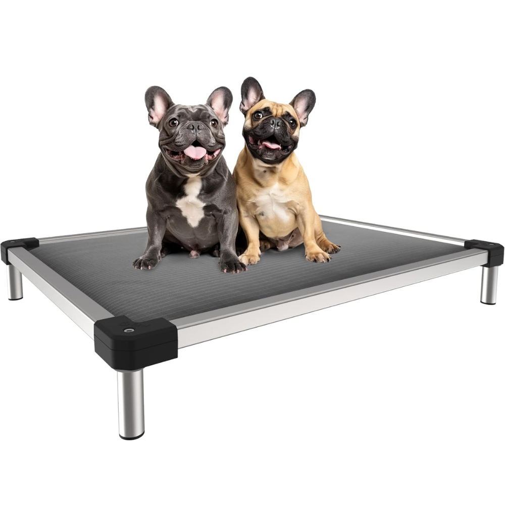 TitanNest Padded Chew-Proof Elevated Dog Bed for Your Chewer FXW