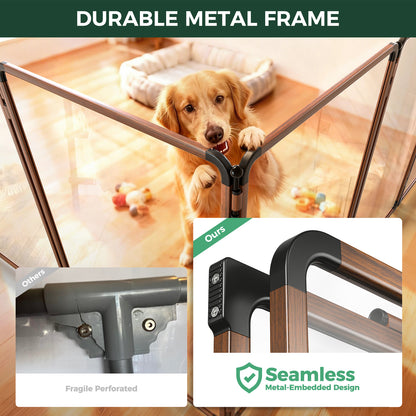 FXW AuraSpace Pro Acrylic Indoor Dog Playpen