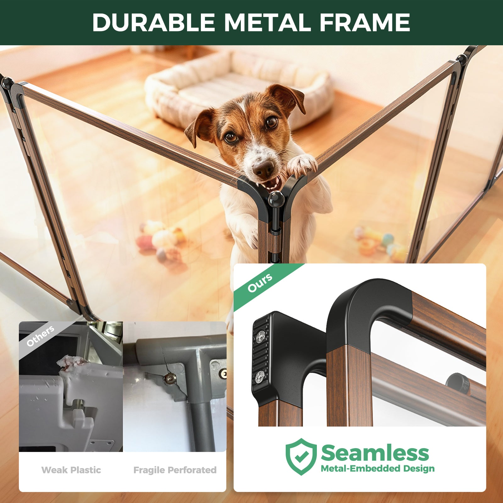 FXW AuraSpace Pro Acrylic Indoor Dog Playpen