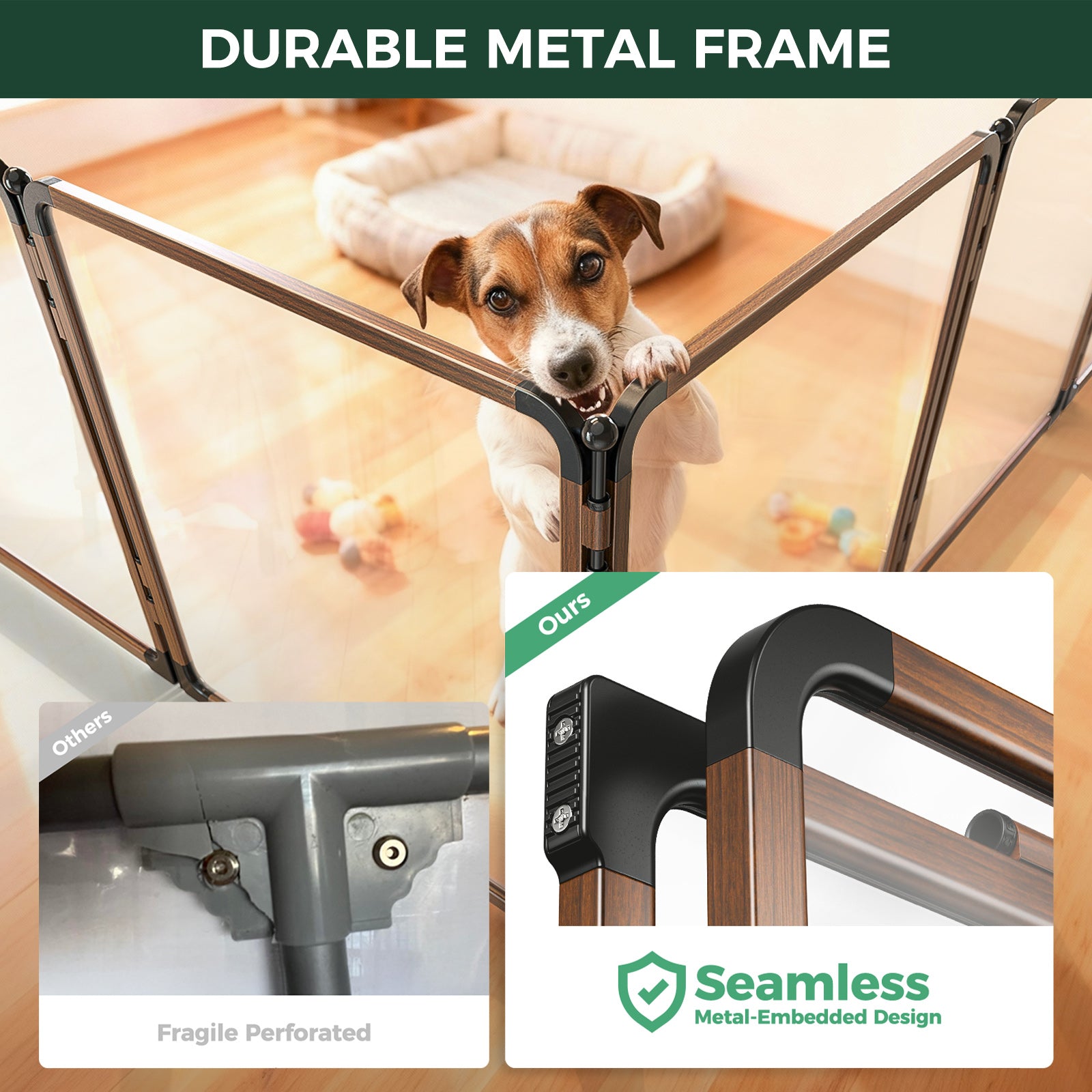 FXW AuraSpace Pro Acrylic Indoor Dog Playpen