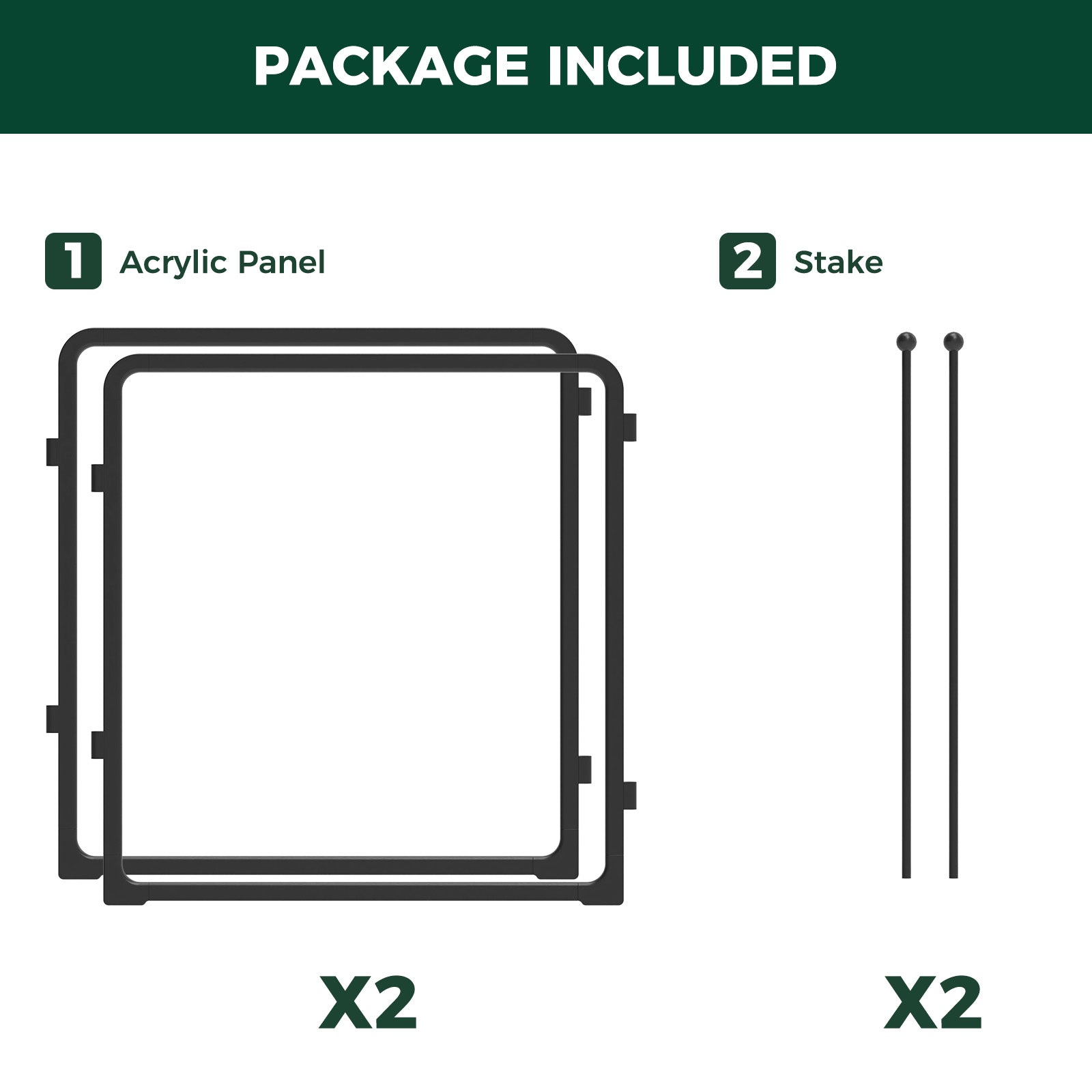 FXW Acrylic & Wire Mesh Indoor Dog Playpen