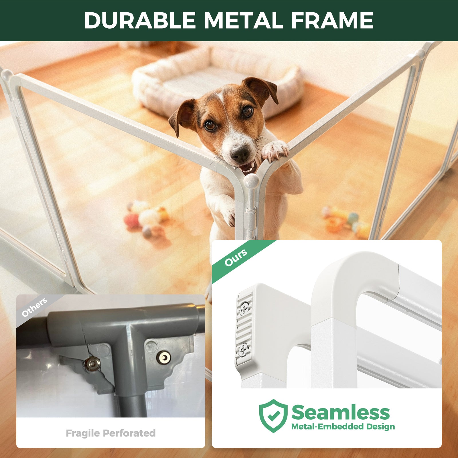 FXW AuraSpace Pro Acrylic Indoor Dog Playpen