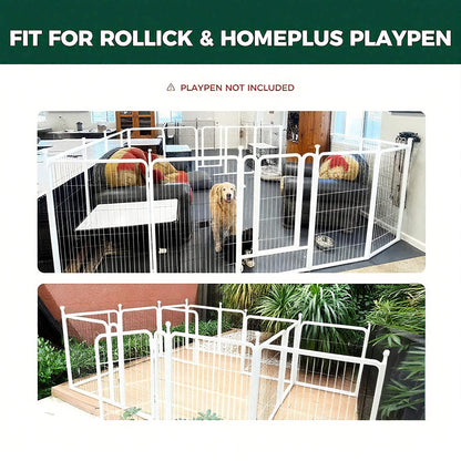 Dog Playpen Partition Connector (Pack of 2) Fits for Homeplus/Rollick/Instant Dog Playpen