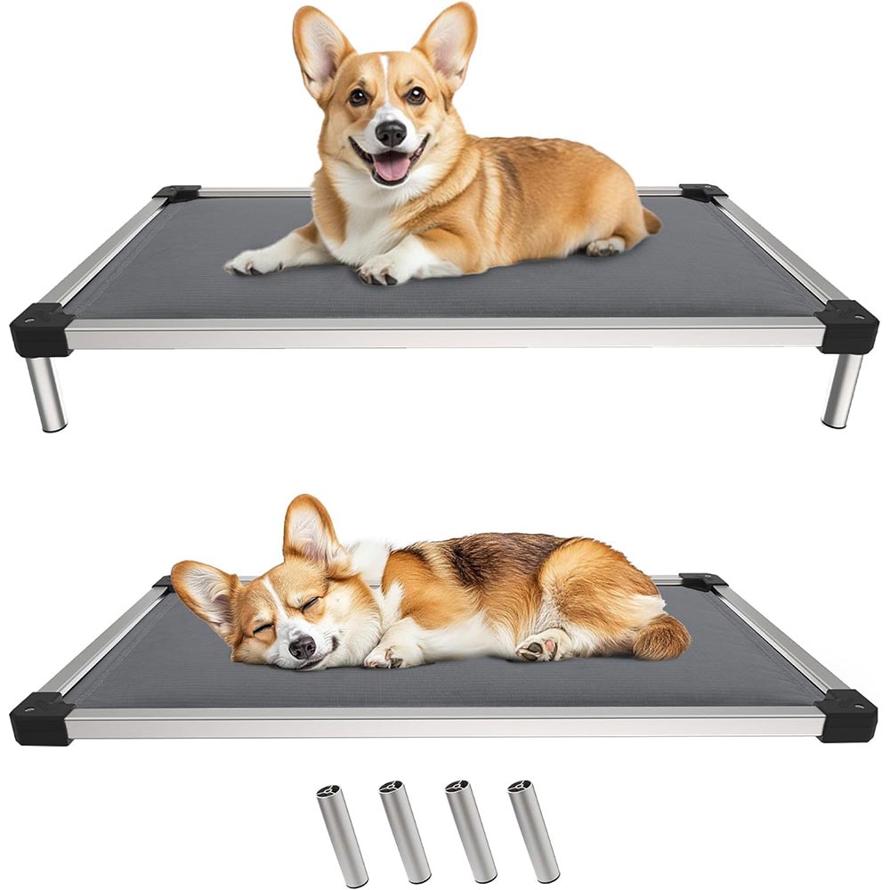 TitanNest Padded Chew-Proof Elevated Dog Bed for Your Chewer