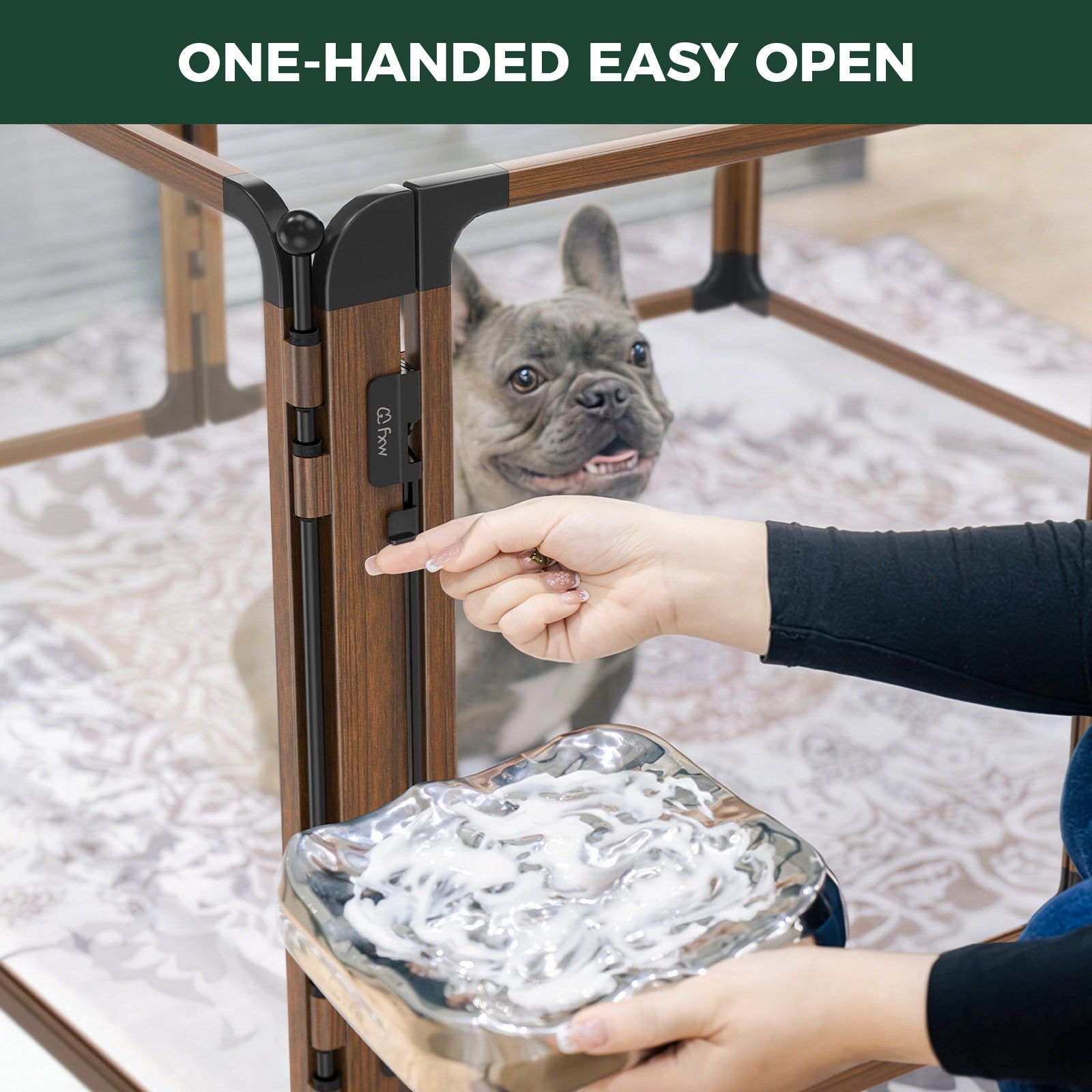 FXW AuraSpace Pro Acrylic Indoor Dog Playpen