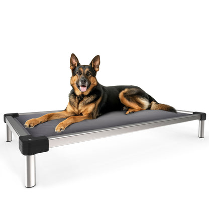 TitanNest Padded Chew-Proof Elevated Dog Bed for Your Chewer FXW