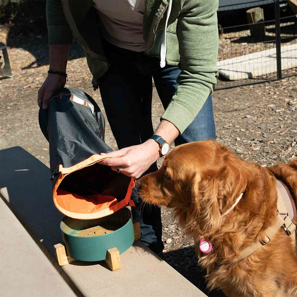 use fxw dog food bag when camping with dogs