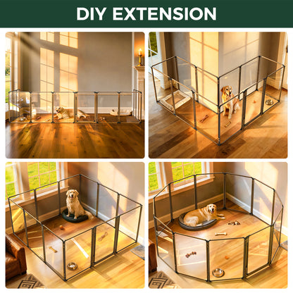 FXW AuraSpace Pro Acrylic Indoor Dog Playpen