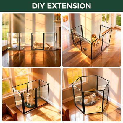 FXW AuraSpace Pro Acrylic Indoor Dog Playpen