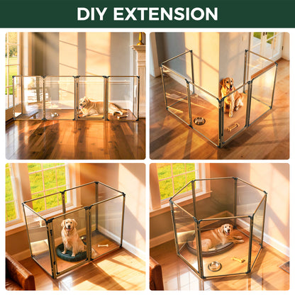 FXW AuraSpace Pro Acrylic Indoor Dog Playpen