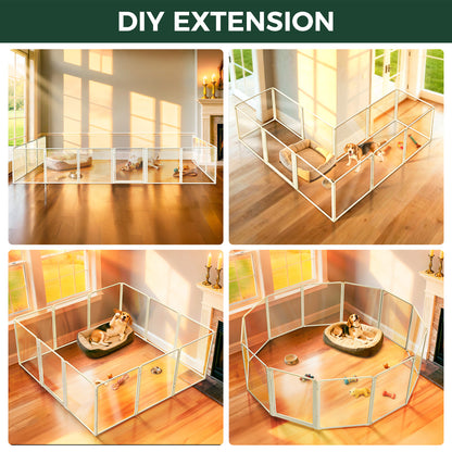 FXW AuraSpace Pro Acrylic Indoor Dog Playpen