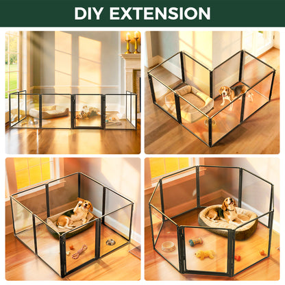 FXW AuraSpace Pro Acrylic Indoor Dog Playpen
