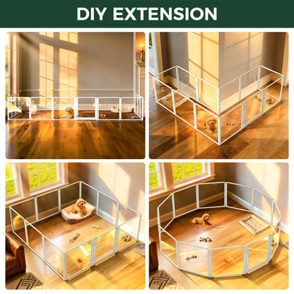 FXW AuraSpace Pro Acrylic Indoor Dog Playpen