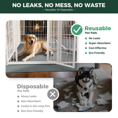 FXW Grey Washable Pee Pads