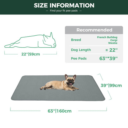 FXW Grey Washable Pee Pads