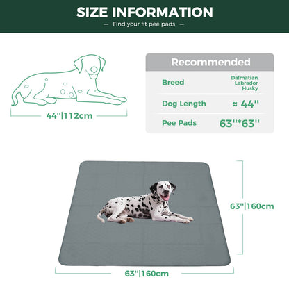 FXW Grey Washable Pee Pads