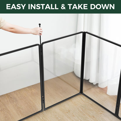 FXW AuraSpace Pro Acrylic Indoor Dog Playpen