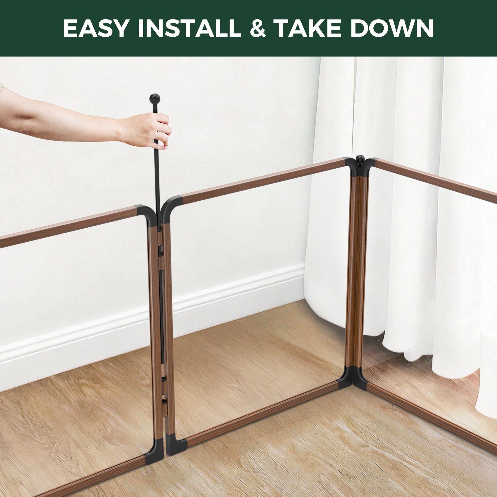 FXW AuraSpace Pro Acrylic Indoor Dog Playpen