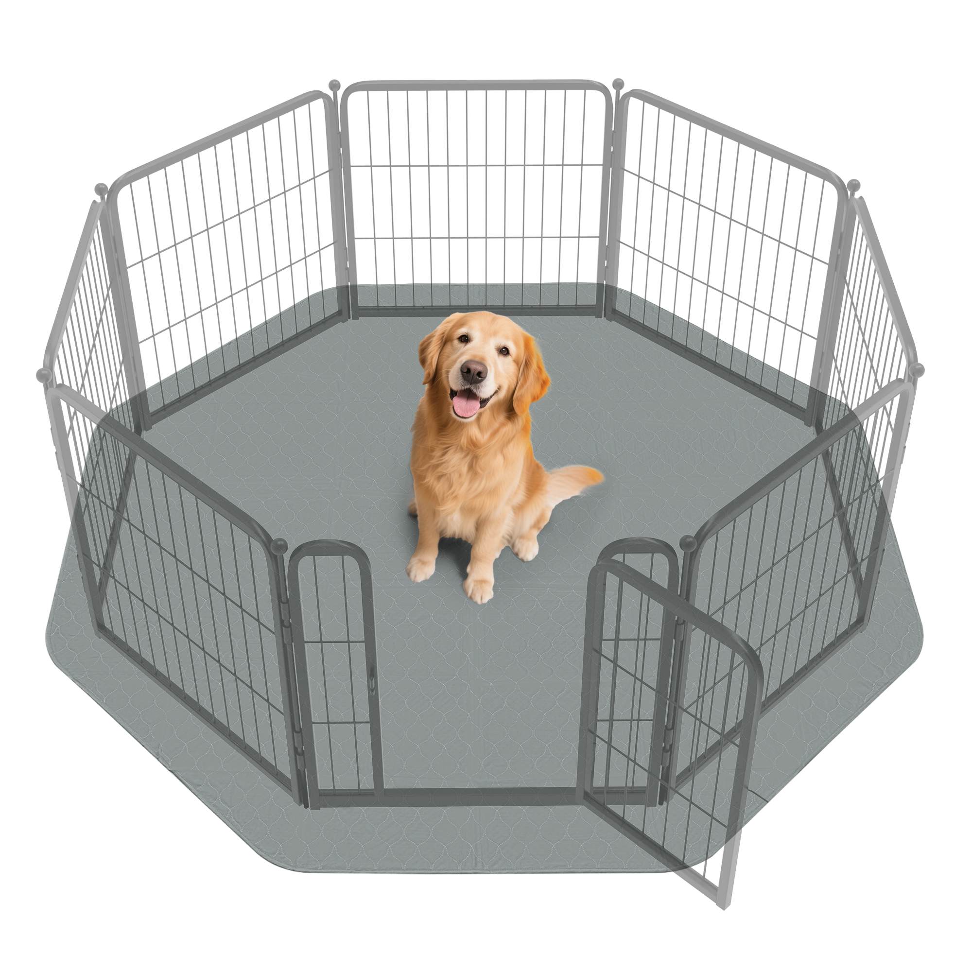 FXW Grey Washable Pee Pads