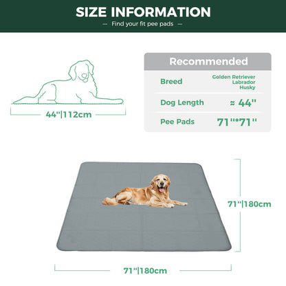 FXW Grey Washable Pee Pads