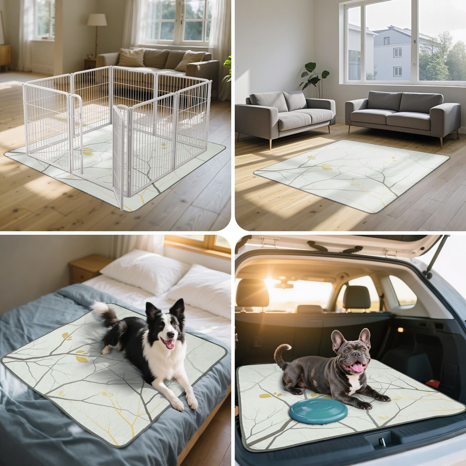 FXW Super Absorbent Washable Dog Pee Pads