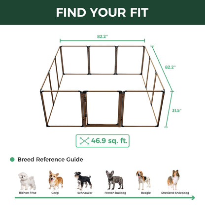 FXW AuraSpace Pro Acrylic Indoor Dog Playpen