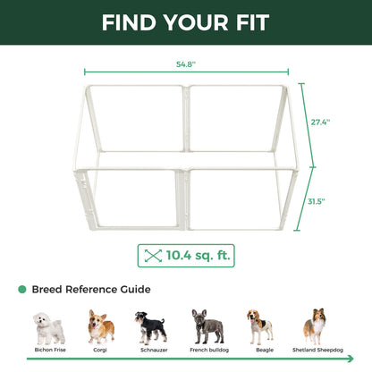 FXW AuraSpace Pro Acrylic Indoor Dog Playpen