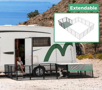 Sun Shade for Creating a Cozy outdoor Shelter for Your Dog FXW