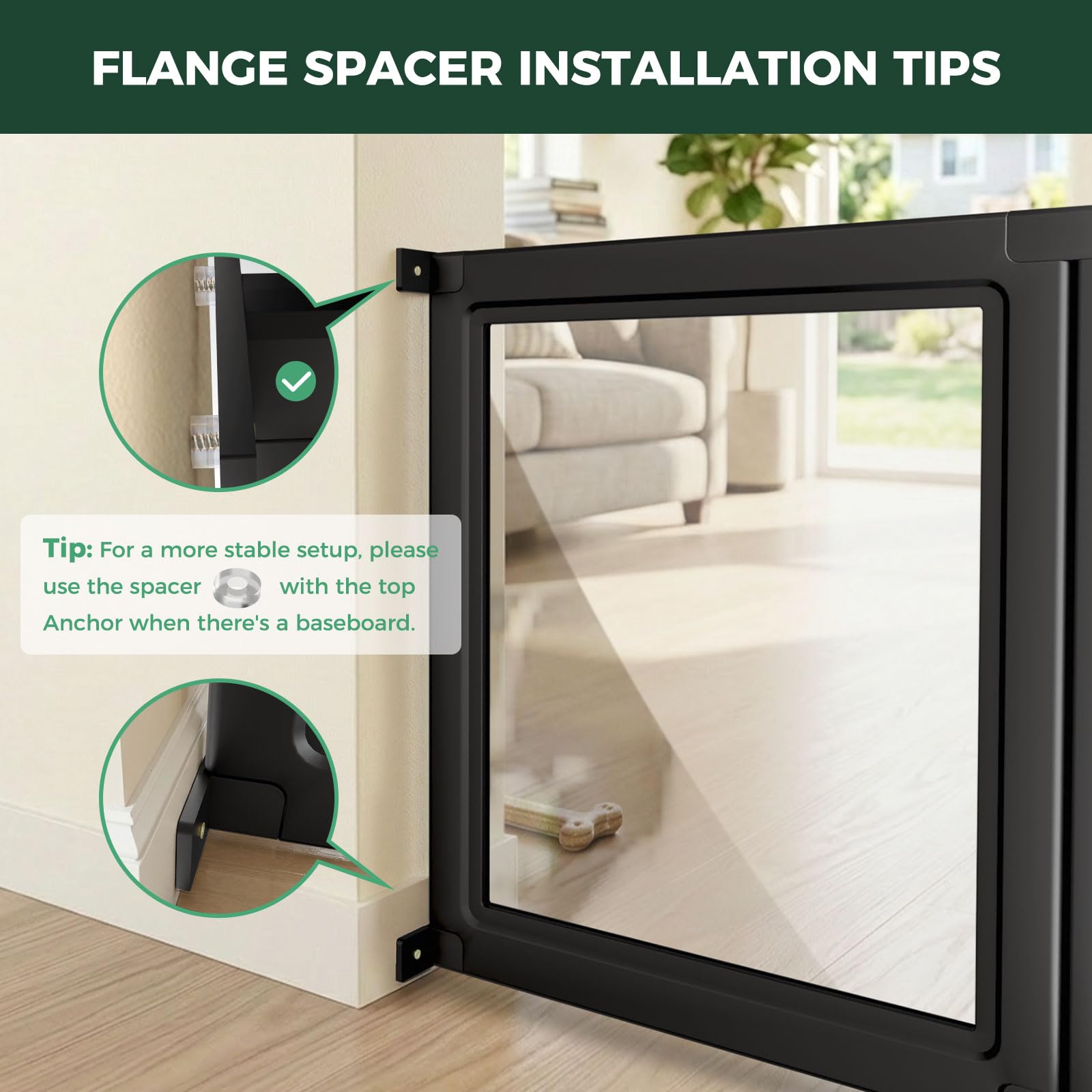 AuraSpace Fence-to-Wall Anchors