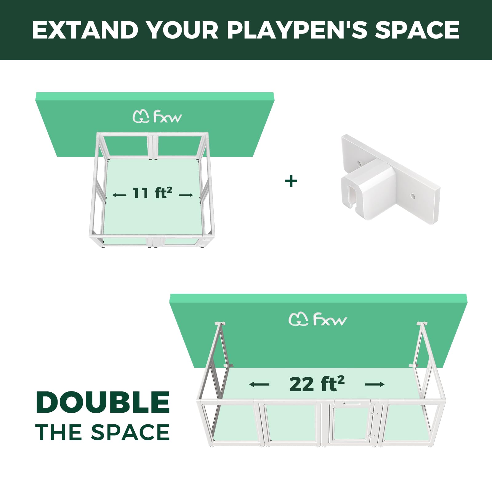 AuraSpace Fence-to-Wall Anchors