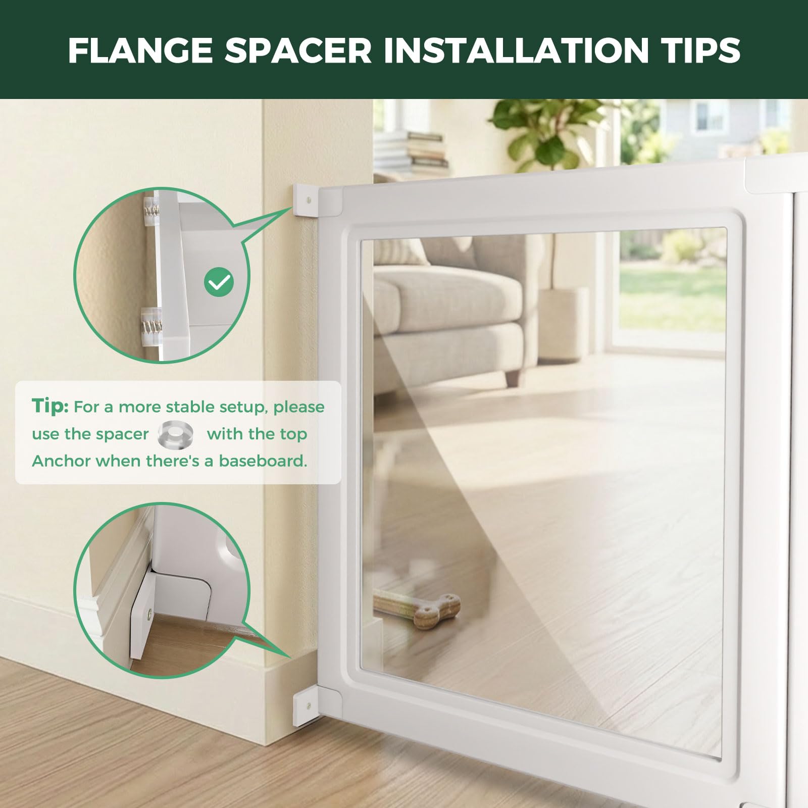 AuraSpace Fence-to-Wall Anchors