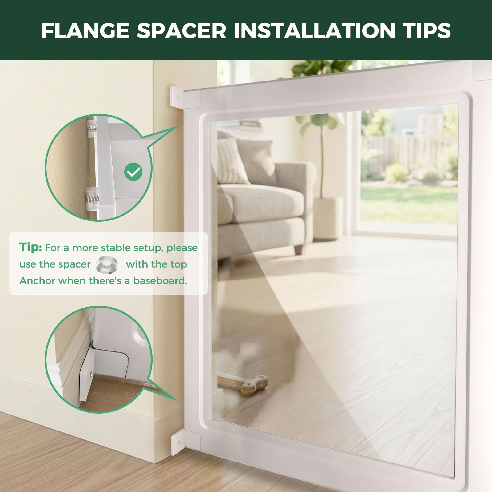 AuraSpace Fence-to-Wall Anchors
