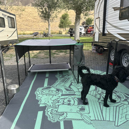 Bundle - Instant Dog Playpen & Sun Shade