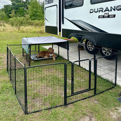 Bundle - Rollick Dog Playpen & Sun Shade