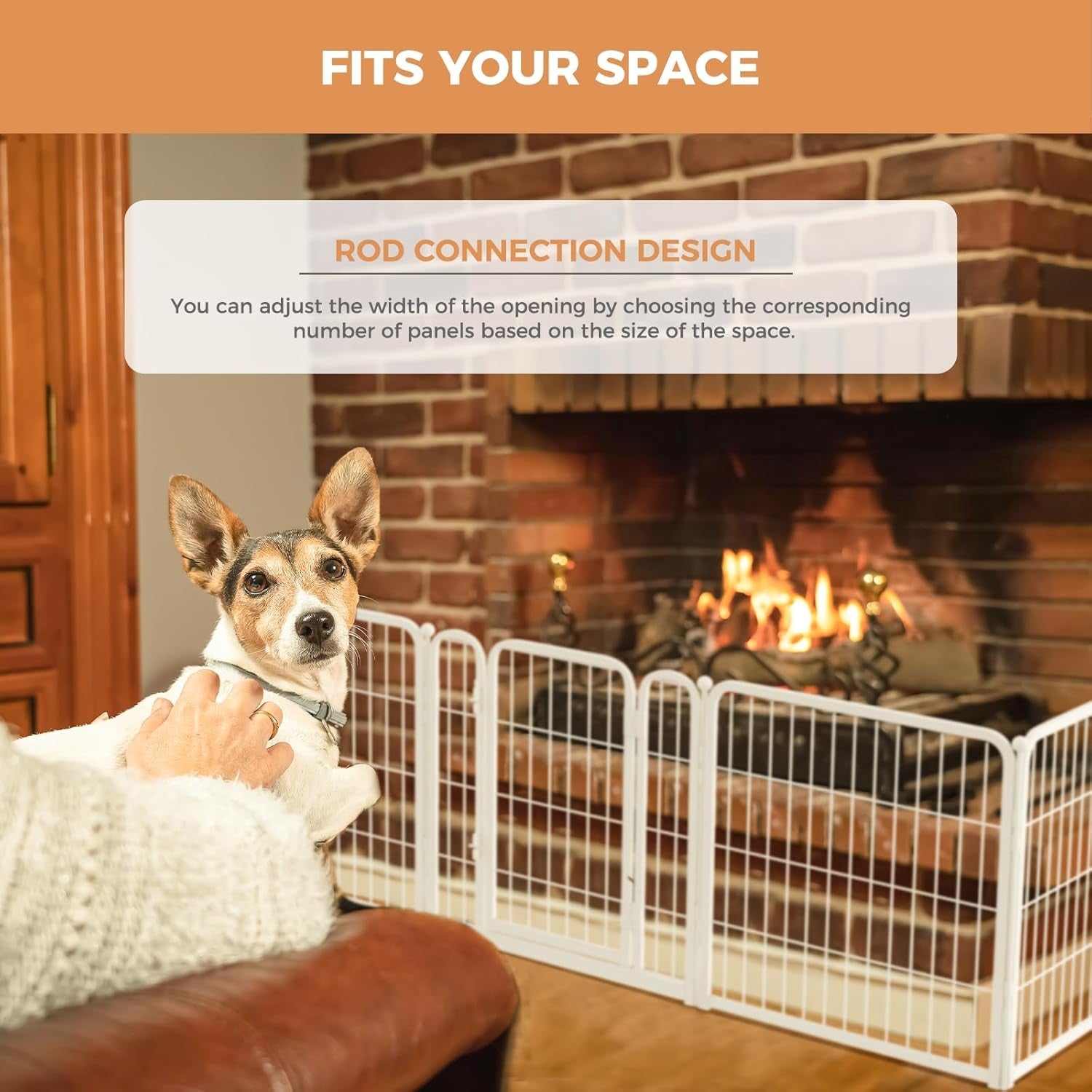 FXW Extra-Wide Indoor Dog Gate