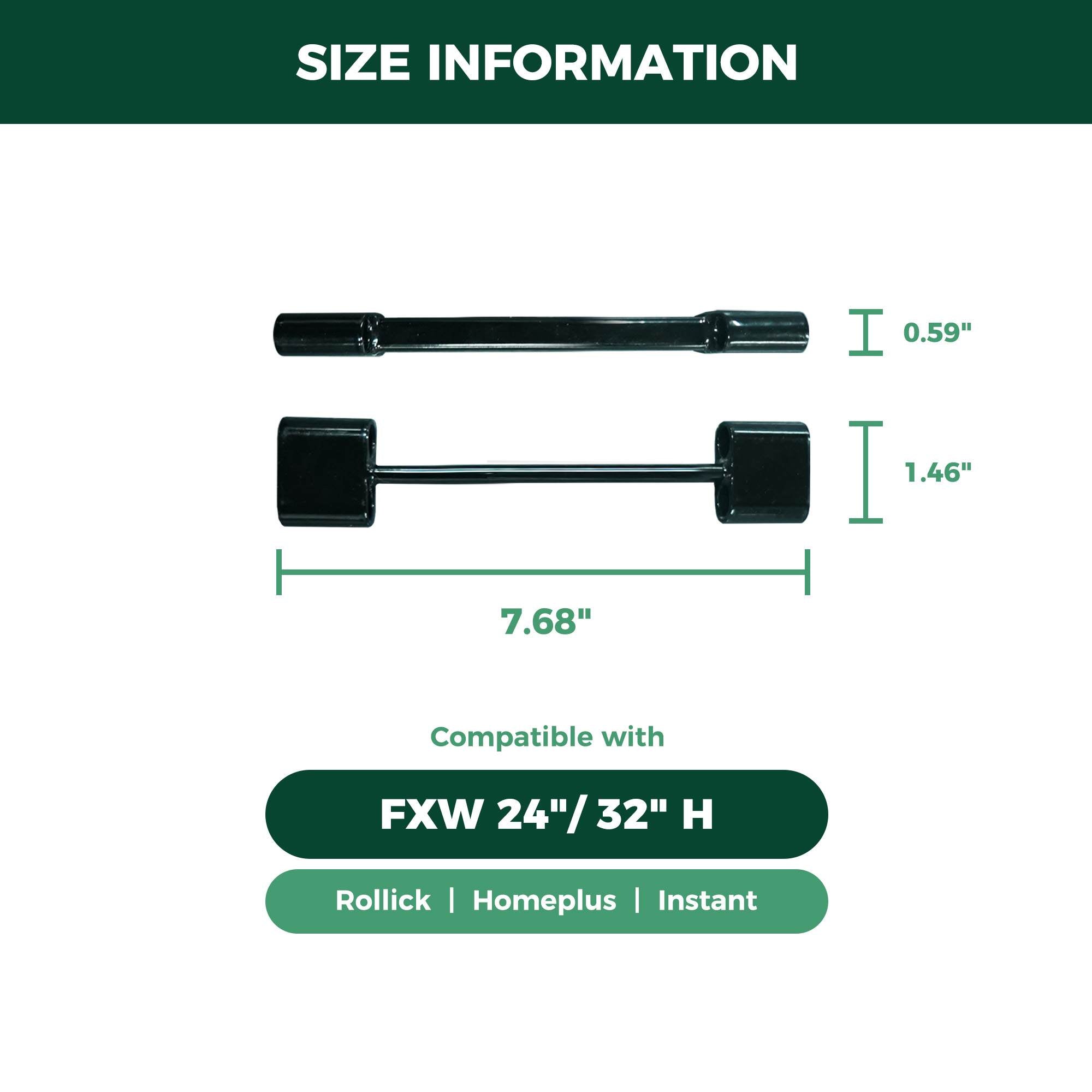 Dog Playpen Partition Connector (Pack of 2) Fits for Homeplus/Rollick/Instant Dog Playpen FXW