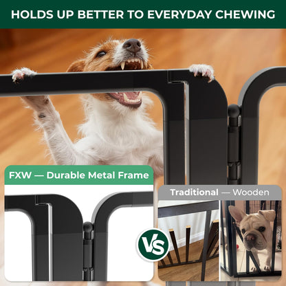 FXW ClariWall Metal & Acrylic Dog Gate
