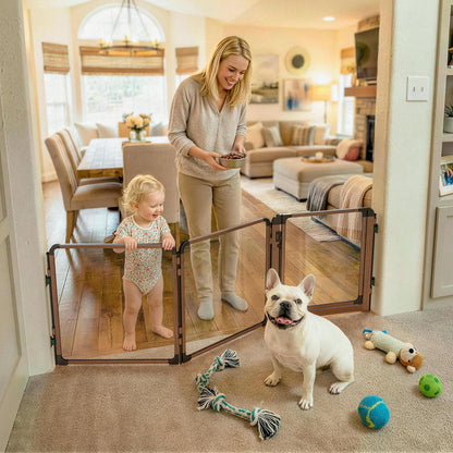 FXW ClariWall Metal & Acrylic Dog Gate