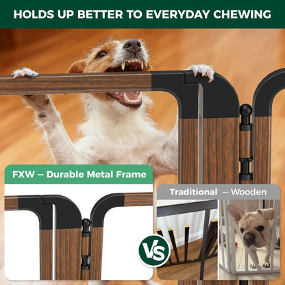FXW ClariWall Metal & Acrylic Dog Gate