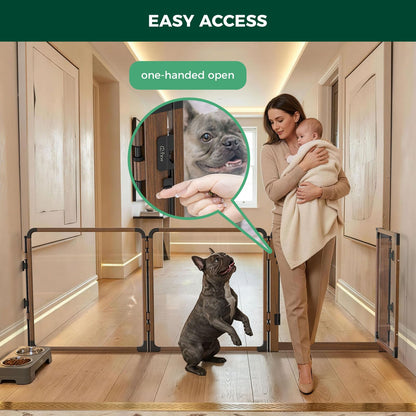 FXW ClariWall Metal & Acrylic Dog Gate