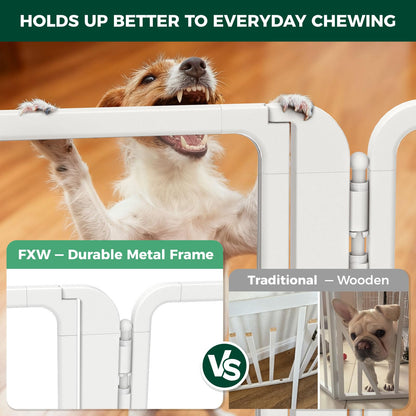 FXW ClariWall Metal & Acrylic Dog Gate