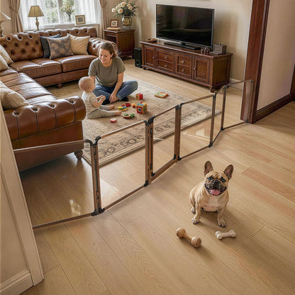 FXW ClariWall Metal & Acrylic Dog Gate