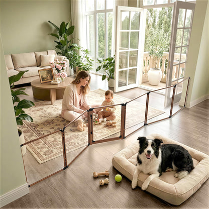 FXW ClariWall Metal & Acrylic Dog Gate