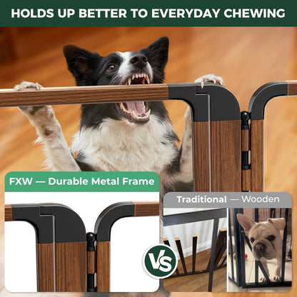 FXW ClariWall Metal & Acrylic Dog Gate