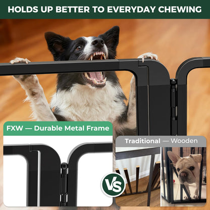 FXW ClariWall Metal & Acrylic Dog Gate