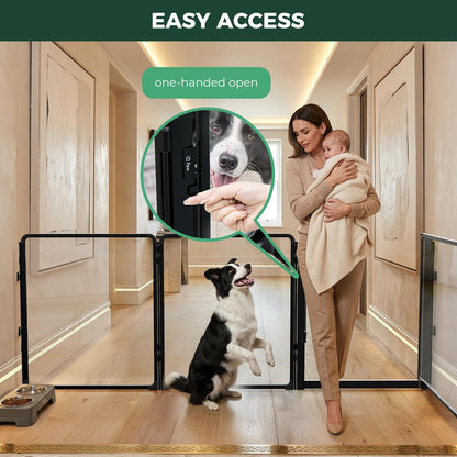 FXW ClariWall Metal & Acrylic Dog Gate
