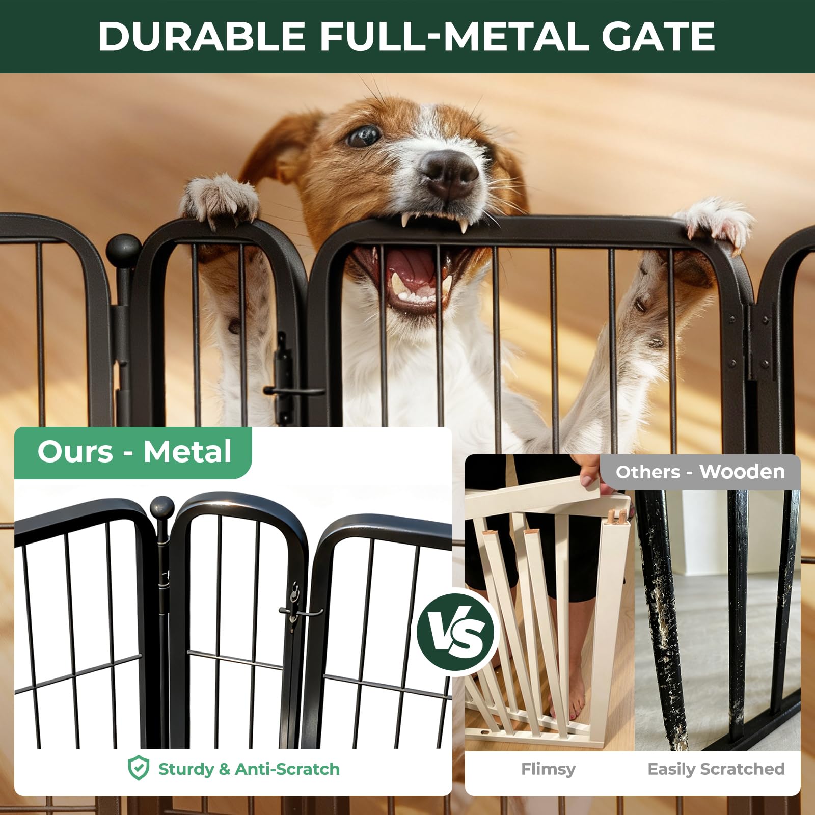 FXW Extra-Wide Indoor Dog Gate
