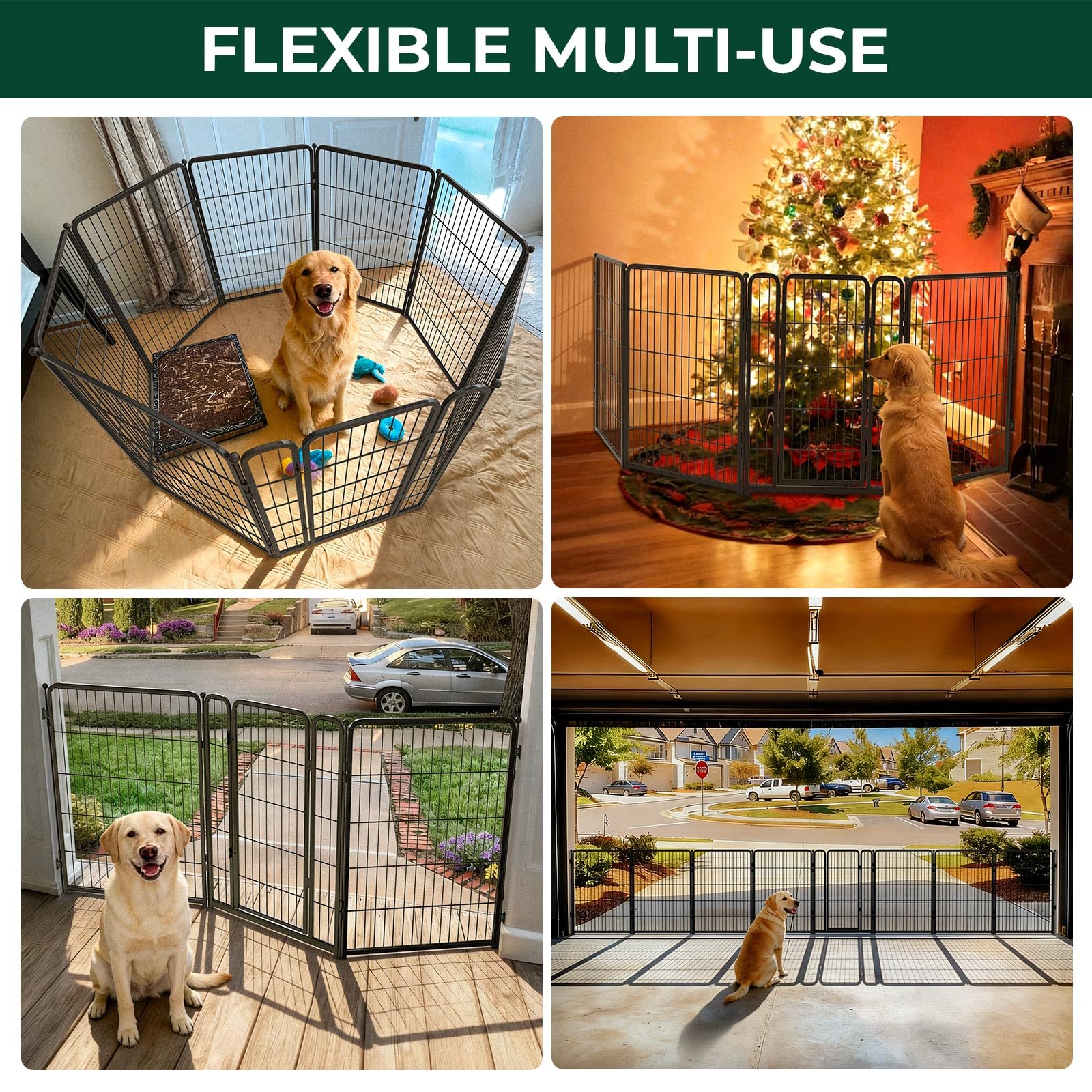 FXW Extra-Wide Indoor Dog Gate